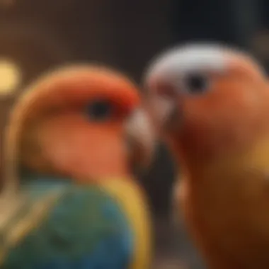 Exploring Different Species of Love Birds Detailed view of love bird species