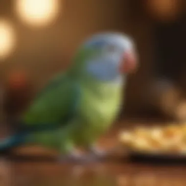 A guide showcasing common dietary mistakes for parakeet owners