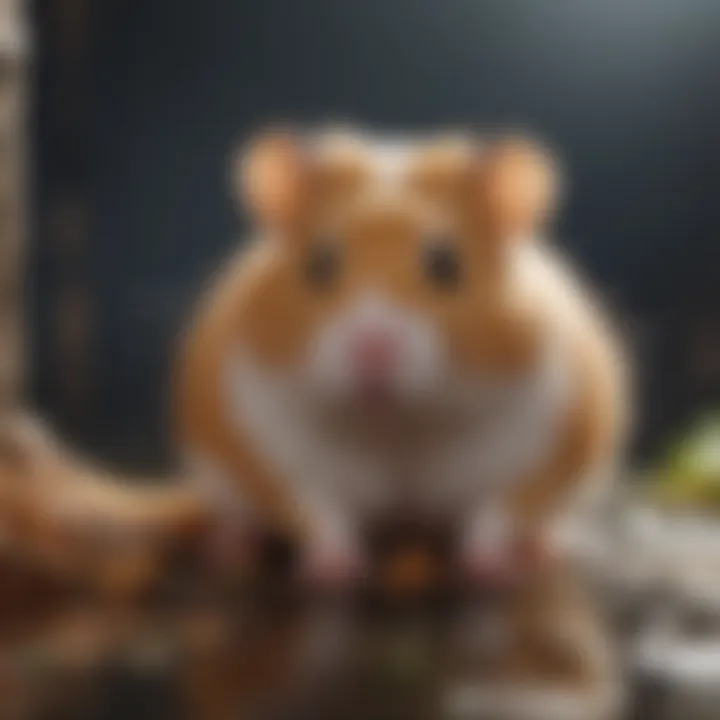 Hamster habitat modifications for illness prevention