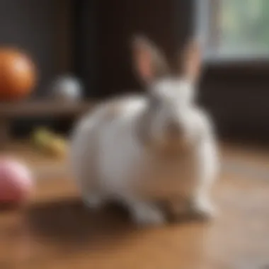Safety Guidelines for Bunny Exercise Balls Safety tips for bunny exercise ball usage illustrated