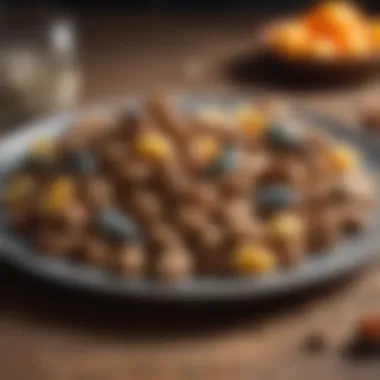 Delicious Homemade Bird Treats Homemade bird treats arranged neatly on a plate.