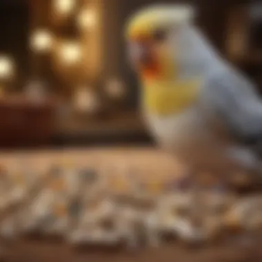 Nutritional Composition of Cockatiel Pellets Nutritional components of cockatiel food pellets