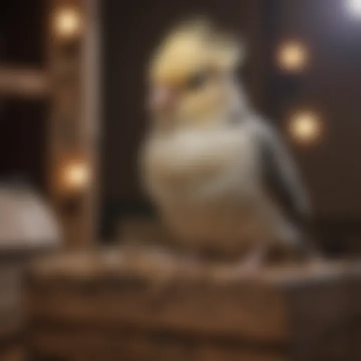 Caring for cockatiel nesting boxes