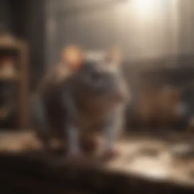 Owner Preparation for Rat Travel Pet owner preparing for a journey with their rat