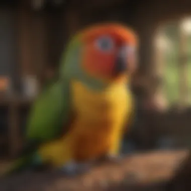 Geographical Impact on Conure Pricing Map highlighting regions known for conure sales