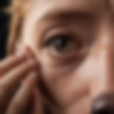 Veterinarian examining a pet with an ear infection