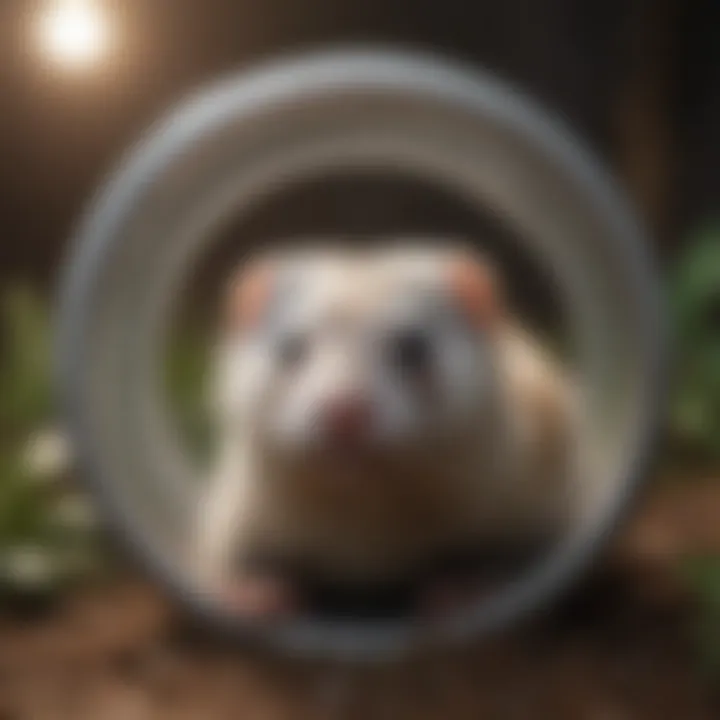 Multiple ferrets engaging in tube play together