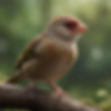 Decoding Finch Sounds An infographic illustrating different finch sounds and their meanings.