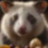 A close-up view of the Fox Valley Opossum Formula showcasing its nutritional components