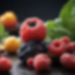 Nutriberry product showcasing vibrant colors and textures