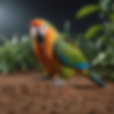 Benefits of Parrot Pellets Infographic illustrating the benefits of incorporating parrot pellets into a bird's diet.
