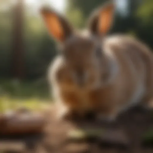 Natural ingredients used in rabbit chew repellents