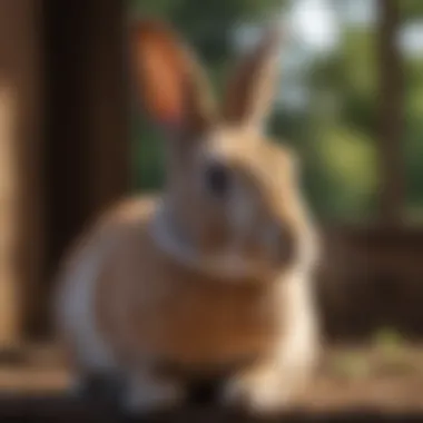 Causes of Rabbit Head Tilt Diagram illustrating potential causes of rabbit head tilt