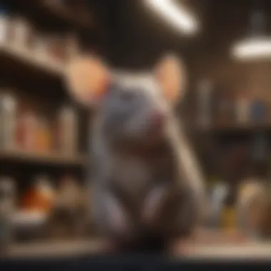 Benefits of Shelves for Pet Rats Happy pet rats using their shelves