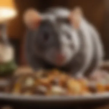 A visual comparison of safe vs. harmful foods for rats
