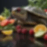 A colorful assortment of fruits and vegetables suitable for red-eared sliders