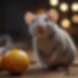 A variety of colorful, safe toys designed for pet rats.