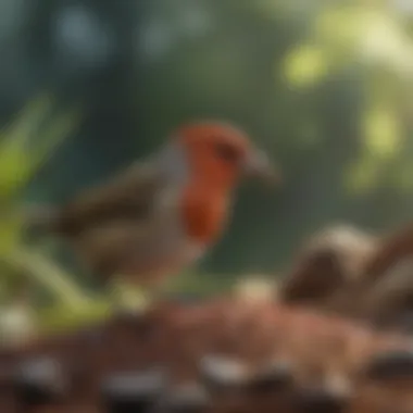 Ethical Sourcing of Bird Seeds Environmentally friendly practices in sourcing bird seeds illustrated
