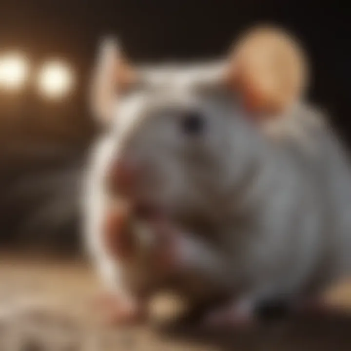 Infographic on common causes of sneezing in rats