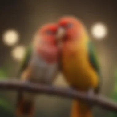 Budgeting for Your Love Birds: A Financial Overview An organized budget sheet highlighting the various expenses associated with love bird ownership.