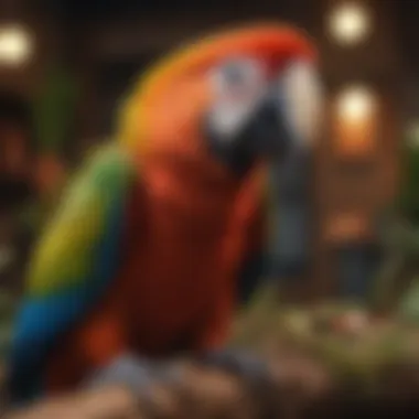 Graph showing trends in macaw prices over time
