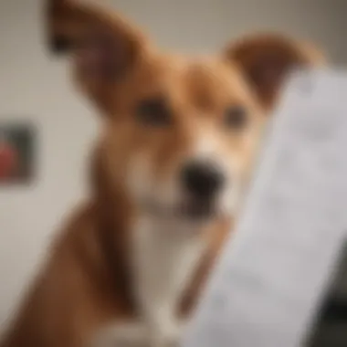 A visual representation of various types of veterinary client information sheets.
