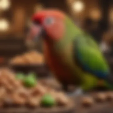 Seeds and Nuts: Essential Diet Components for Eclectus Parrots Seeds and nuts as part of an eclectus parrot’s diet