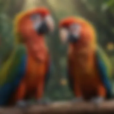 Responsible Breeding Practices for Macaws Breeder showcasing macaw chicks