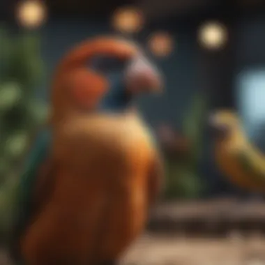 Online Marketplace Showcasing Talking Birds An online marketplace showcasing talking birds