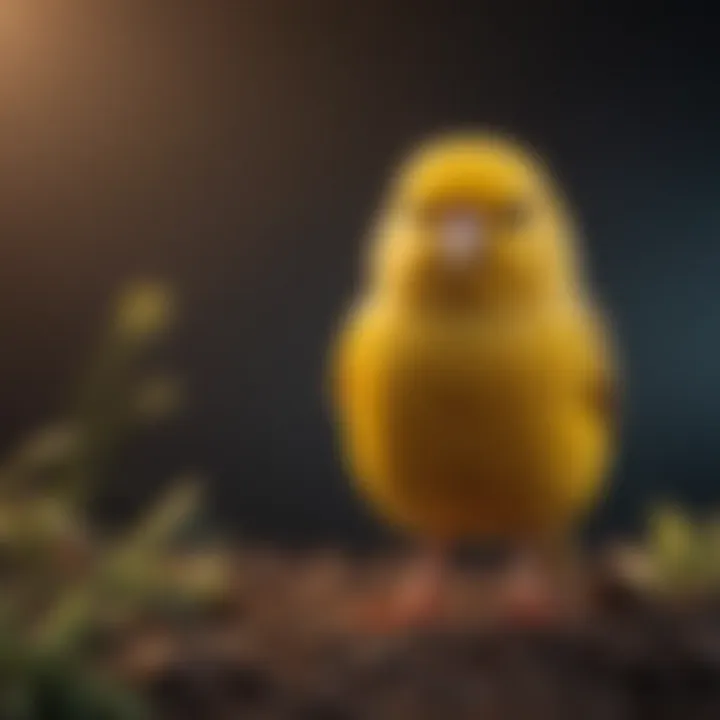 An online marketplace displaying canaries for sale with detailed descriptions.