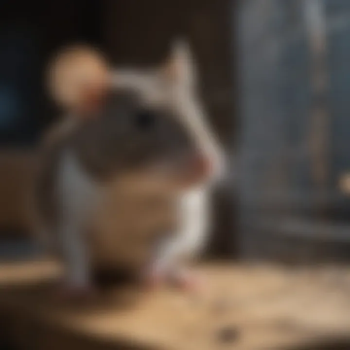 Hygiene essentials for maintaining wood rat cage