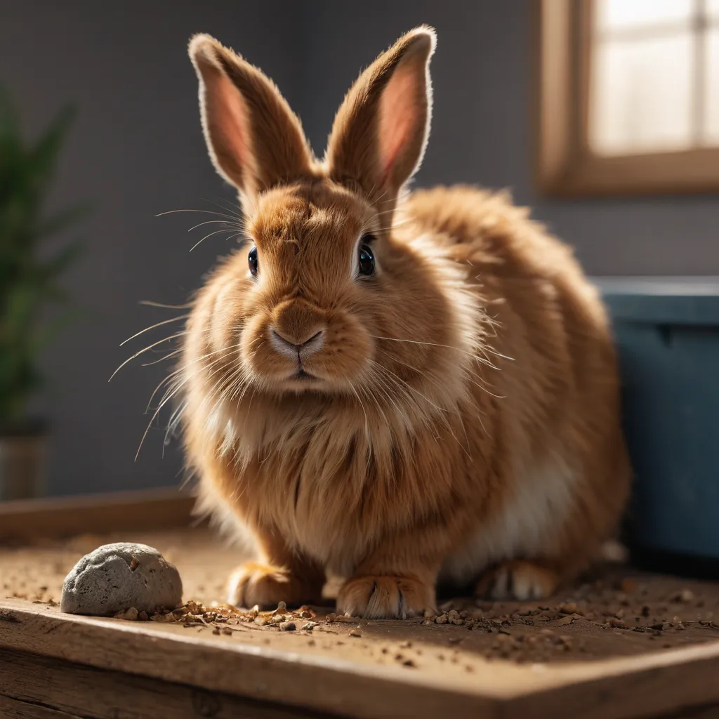 Image showcasing Mastering Lionhead Rabbit Litter Training Techniques